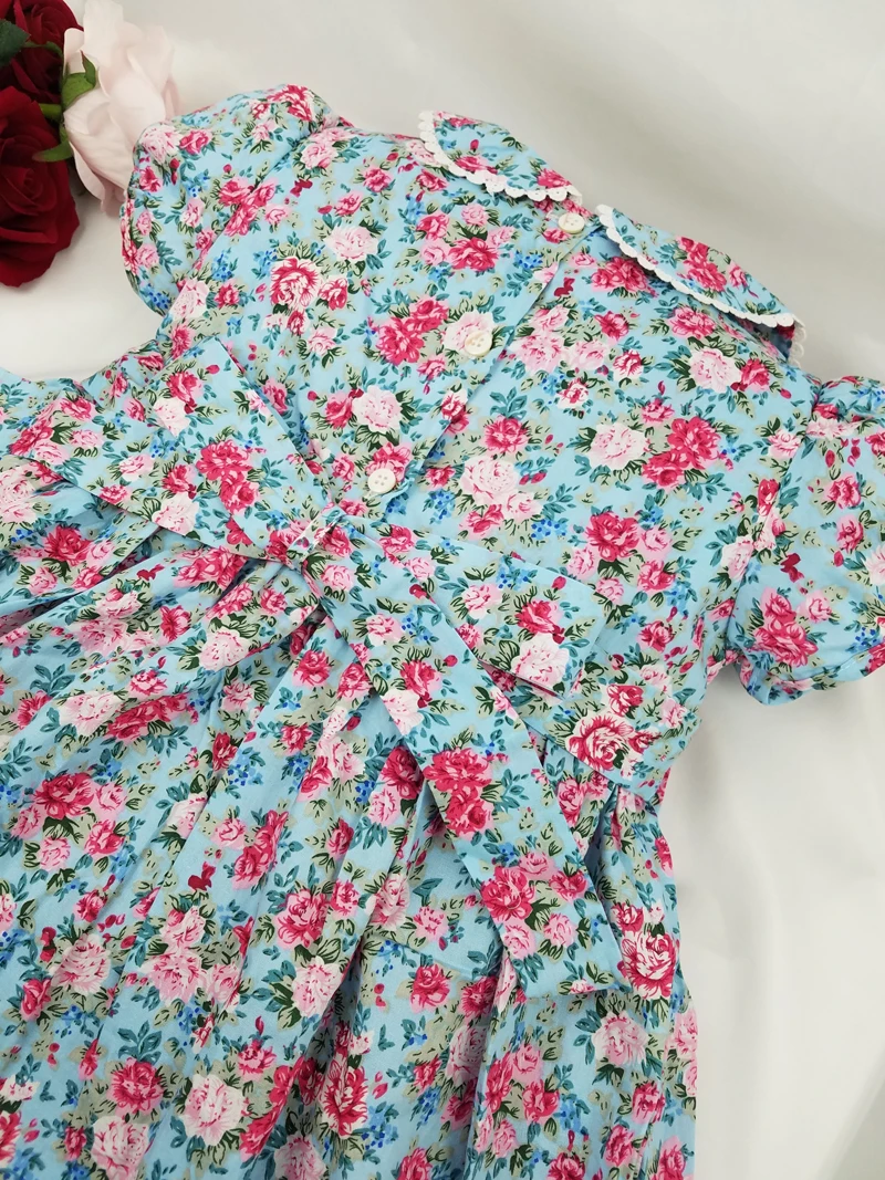 Коллекция 2019 года весенне-летние платья с вышивкой для девочек детское платье