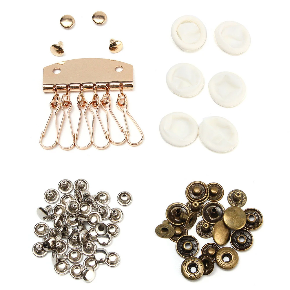 

42pcs/set Easy Apply Craft Durable Stamping Tool Home Hand Sewing DIY Practical Sewing Set