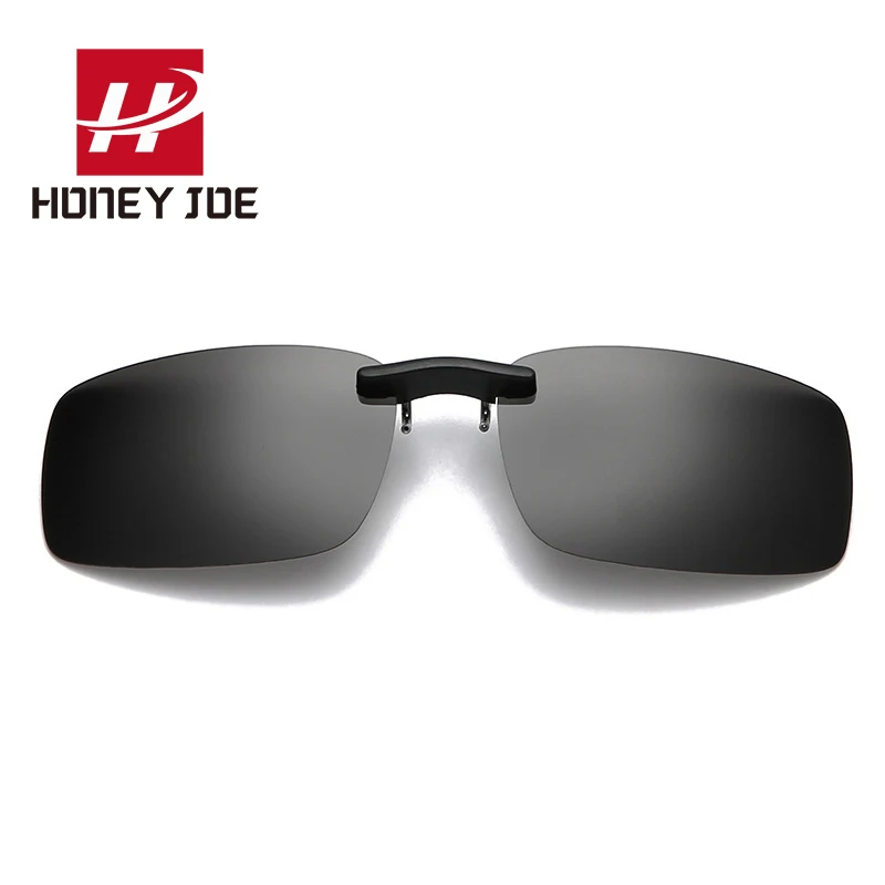 Винтажные Поляризованные солнцезащитные очки с клипсой для вождения мужчин и