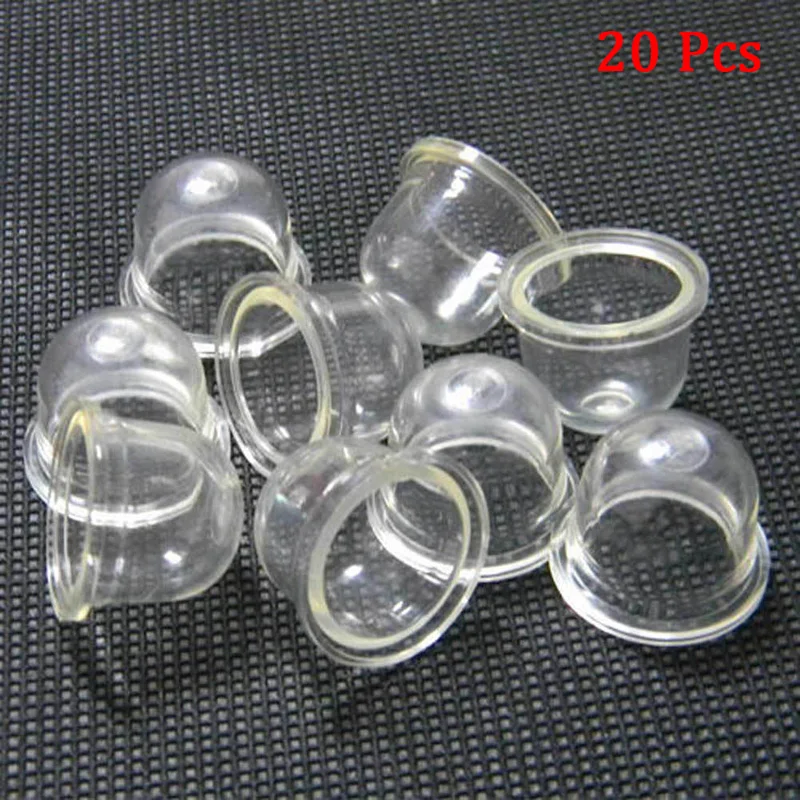 

20Pcs Walbro Primer Bulbs 188-12 Transparent Fuel Pump Carburetor Oil Bubble For Stihl Shindaiwa Echo Homelite Robin Carbure