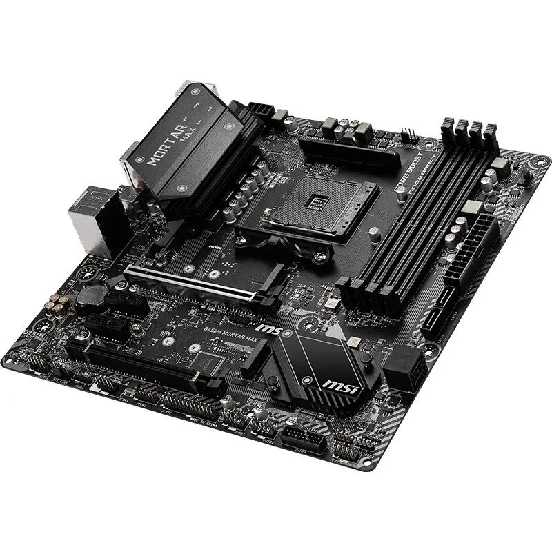 Оригинальная материнская плата AMD Ryzen 5 3500X R5 CPU + MSI B450M member MAX Suit Socket AM4 Motherbaord без