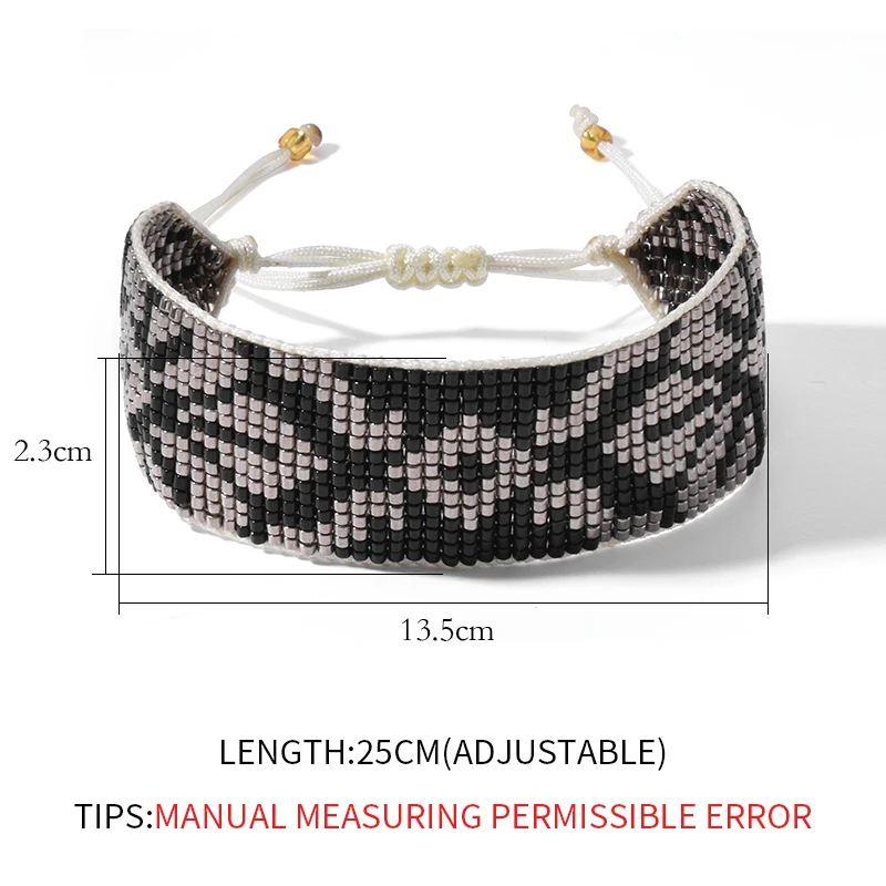 

Rttooas Vintage Printing Bracelet For Women Pulseras Mujer Moda 2020 Fashion Tila Beaded Charm Bracelets Female Jewelry Bileklik