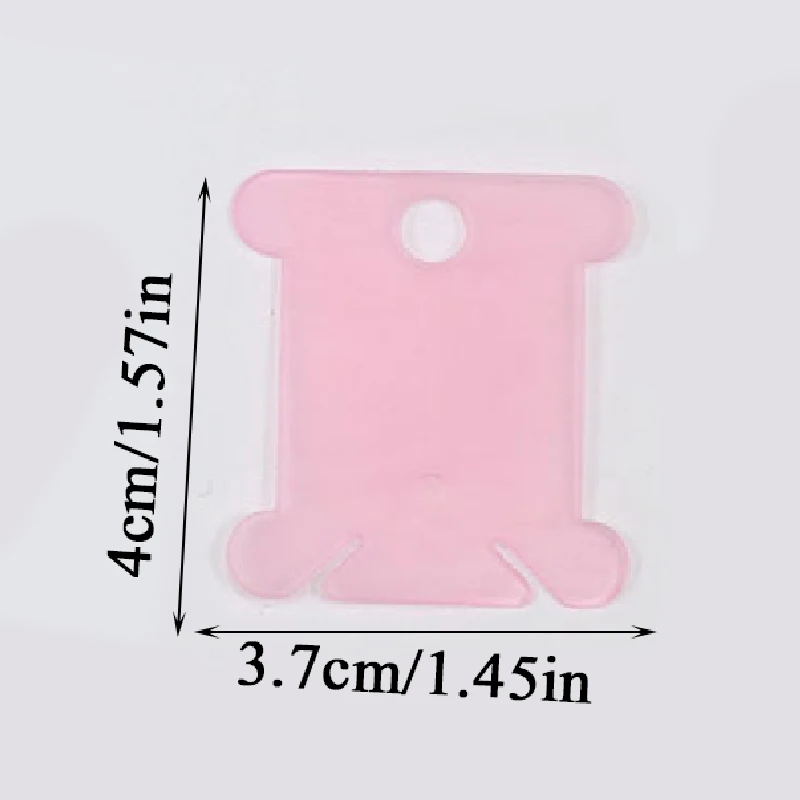 

Hot Sold New Plastic Stitch Storage Holder Cable Management Board Embroidery Tools Finishing Board Cross Stitch Winding Board