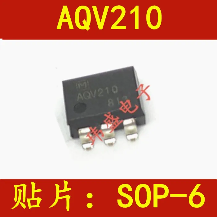 

Бесплатная доставка 10 шт./лот AQV210 SOP-6 AQV210EH