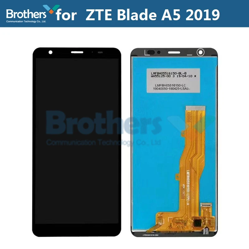 for zte blade a5 lcd display touch screen digitizer for zte a5 2019 lcd assembly lcd screen phone parts replacement tested work free global shipping