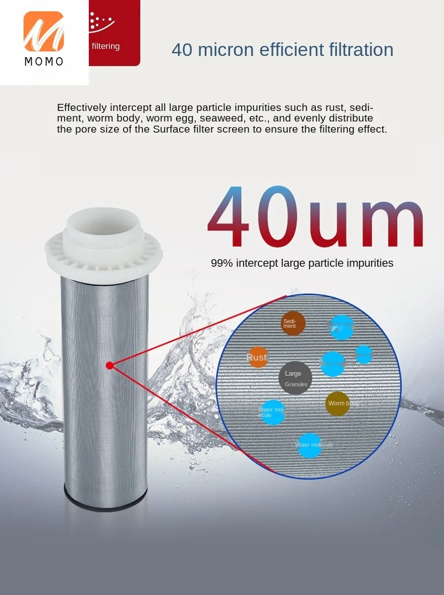 

kitchen accessories Whole House Water Purifier Tap Water Pre-Filter Household Large Flow Central Washing Water Purifier