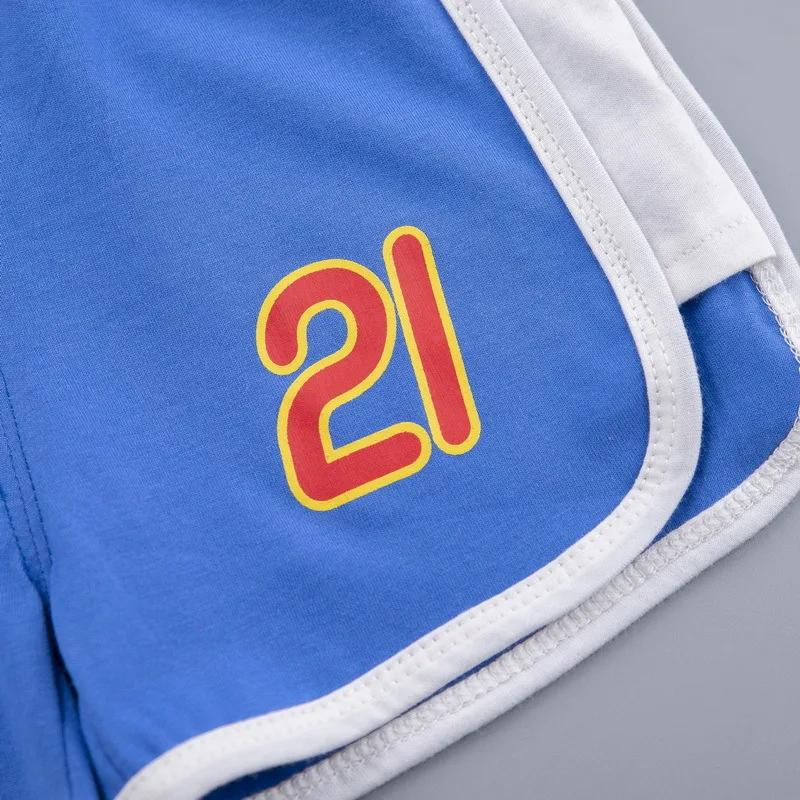 

Toddler Cartoon Shirt Shorts 2Pcs/Set New Summer Kids Casual Clothing Children Girls Fashion Clothes Baby Boys Letter Tracksuits
