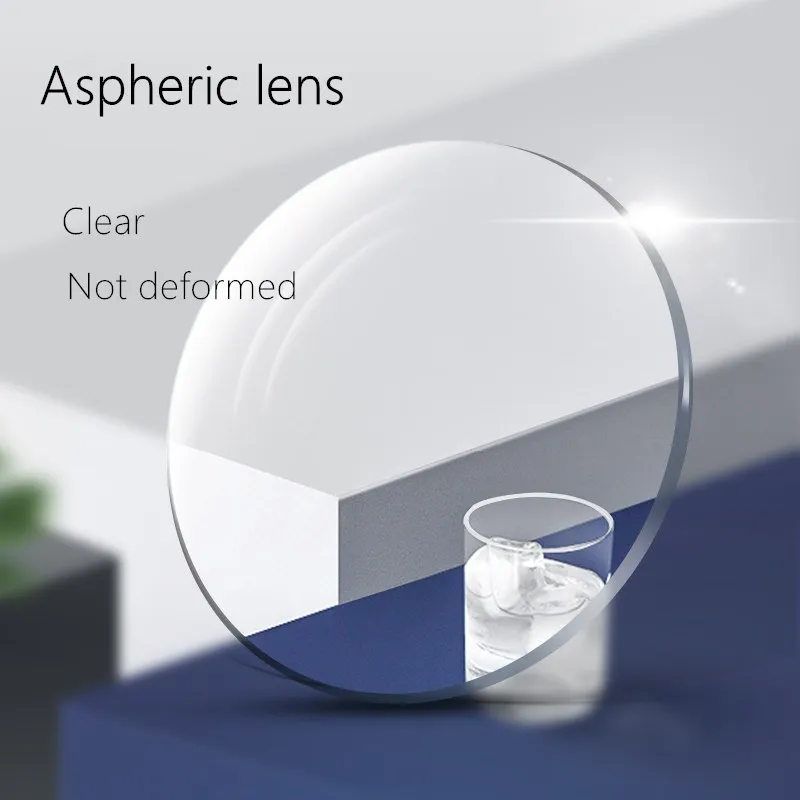 yimaruili 1 56 1 61 1 67 1 74 cr 39 hd resin aspheric lens myopiahyperopia astigmatism hmc anti scratch anti reflective lens free global shipping