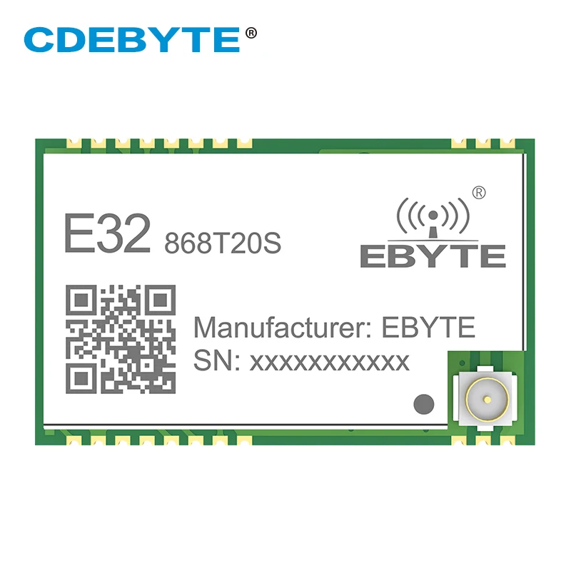 SX1276 LoRa 868 МГц 100 мВт SMD беспроводной трансивер CDEBYTE E32 868T20S TTL передатчик и приемник