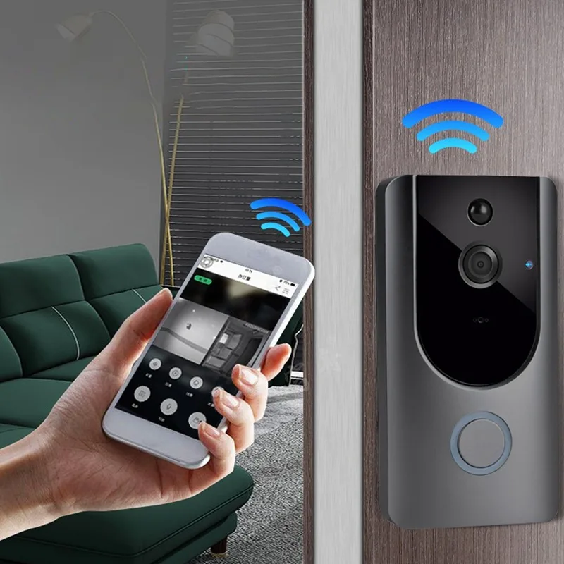 Smart Doorbell Wifi Camera IP Video Intercom Video Door Phone Door Bell Camera For Apartments IR Alarm Wireless Security Camera