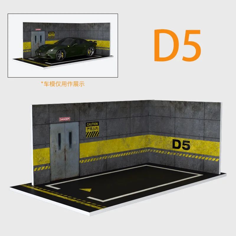 Игрушка-Пазл сделай сам модель 1:24 автомобиль гараж ПВХ Парковочное пространство