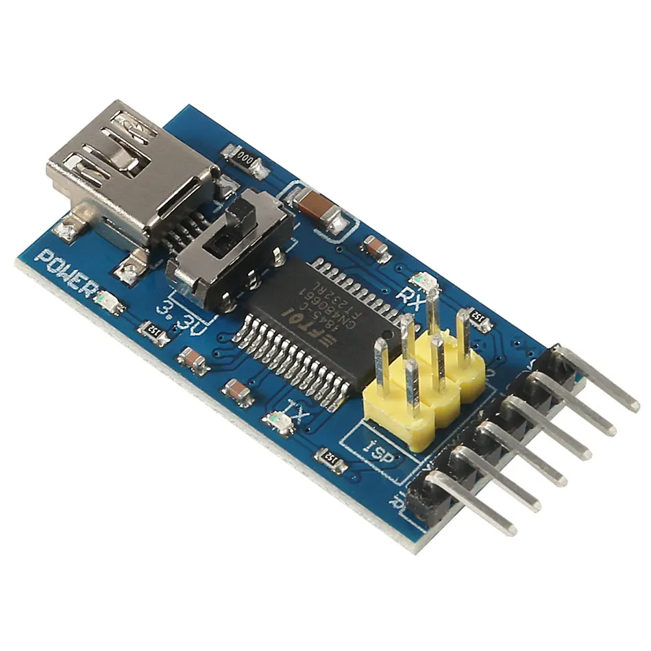 Базовая плата для преобразователя arduino FTDI FT232RL USB в TTL последовательный IC адаптер