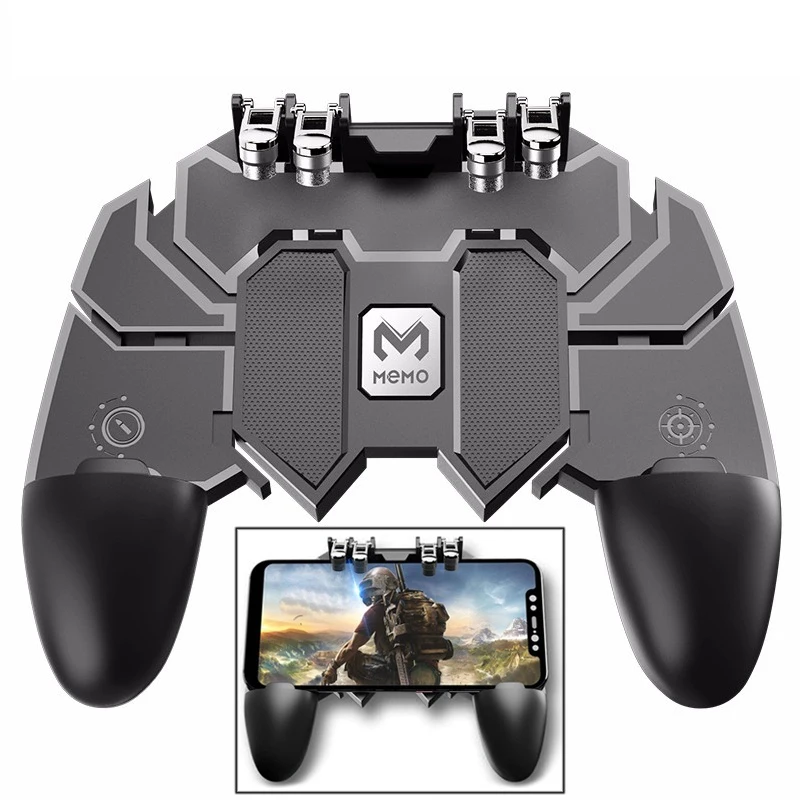 Pubg мобильный контроллер геймпад джойстик для iPhone 11 Pro XS X 8 7 6s Plus контроллер Celular 4,7-6 ''смартфон игровой коврик Манетт