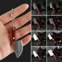 1pc outdoor tool kitchen knife mini pocket knife keychain small stainless steel portable