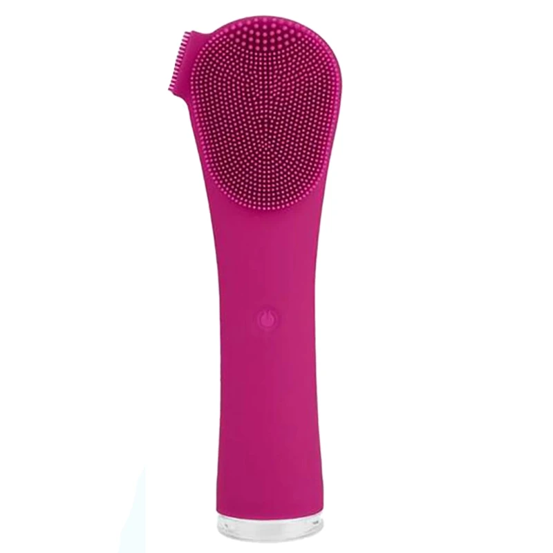 Электрическая Очищающая щетка для лица Водонепроницаемая силиконовая