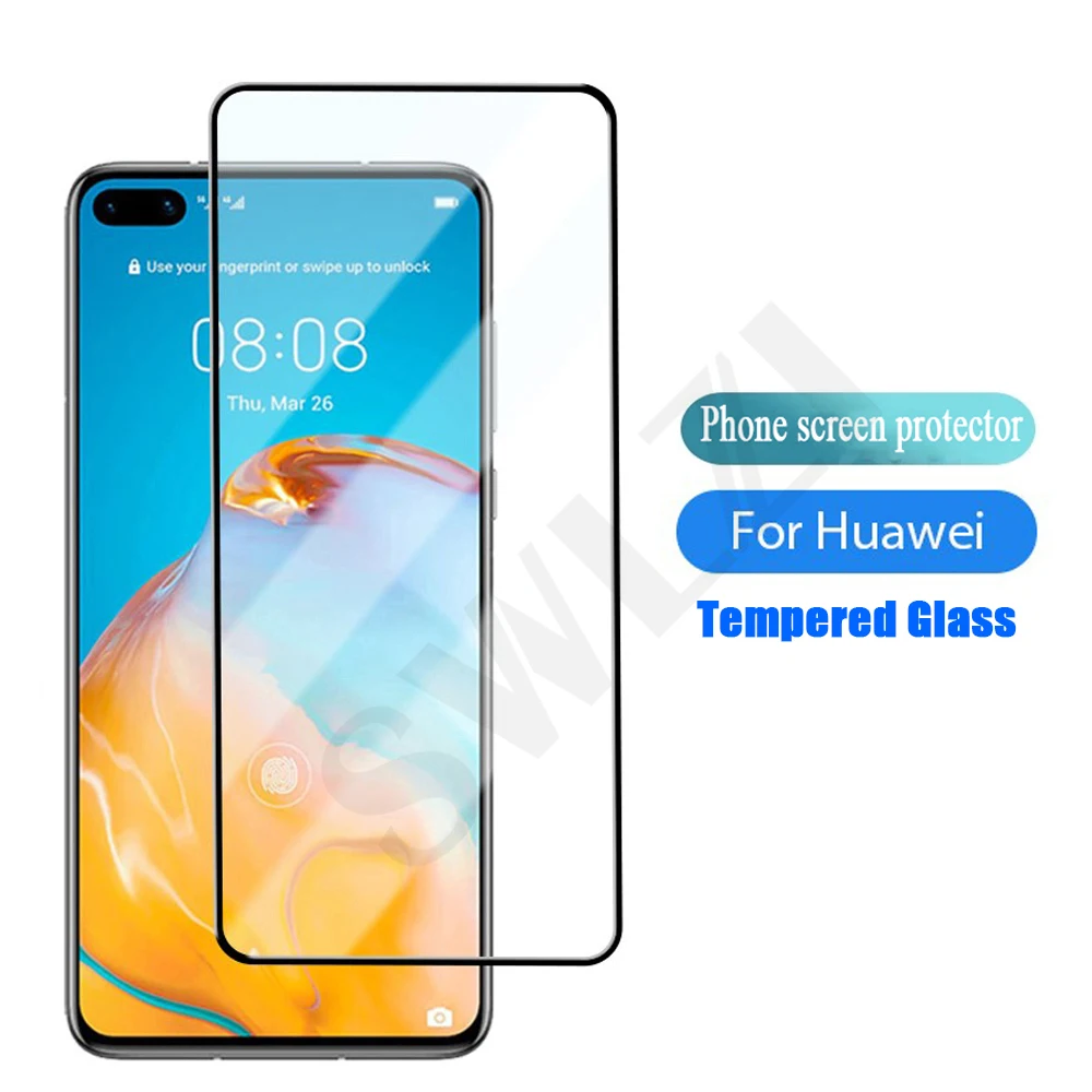 

for Huawei P smart Z S pro 2021 2020 plus 2019 2018 tempered glass P40 P30 lite E P20 pro phone screen protector protective film