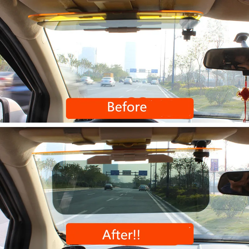 Автомобильное Зеркало солнечного света солнцезащитное стекло дождь зажим для