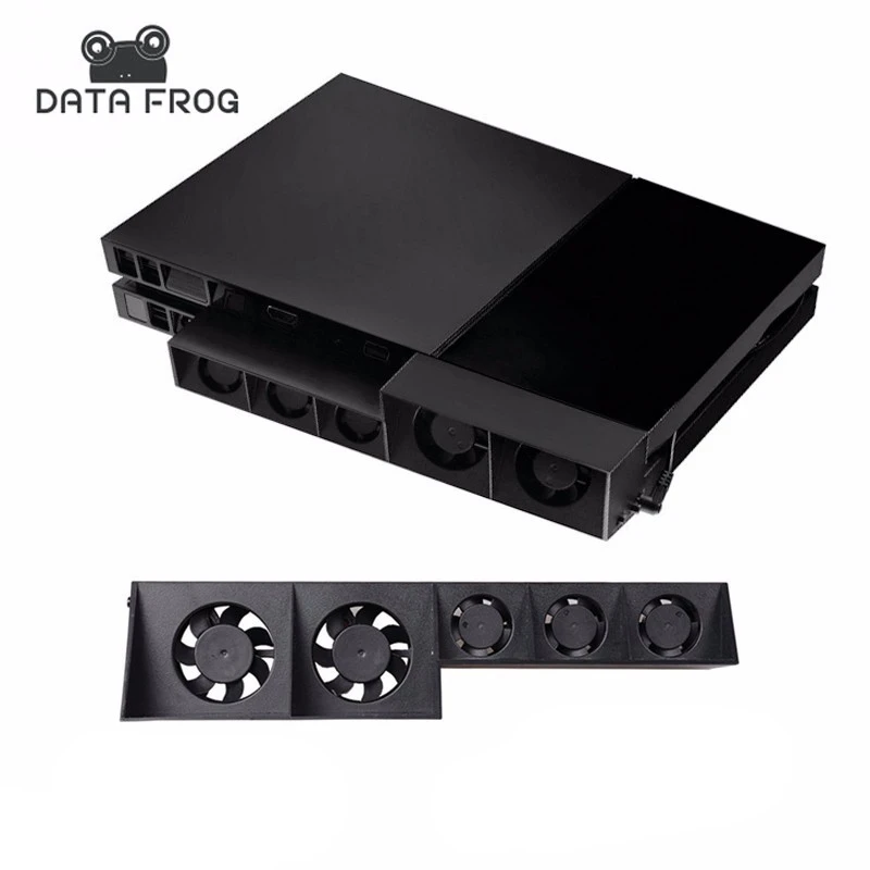 Охлаждающий вентилятор Data Frog для PS4 внешний охлаждающий Sony Playstation 4 Turbo с контролем