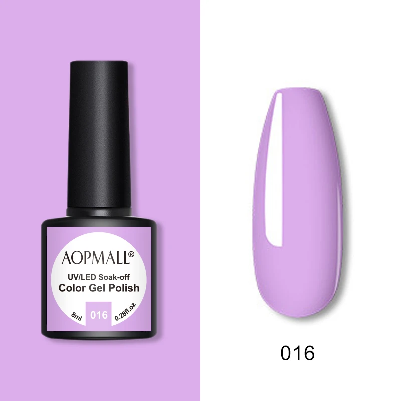 

AOPMALL 7 Color 8 ML Gel Nail Polish 11 Pcs Starter Extension Kit ybrid Varnish Base Top Coat Soak Off UV Nail Art Gel Set