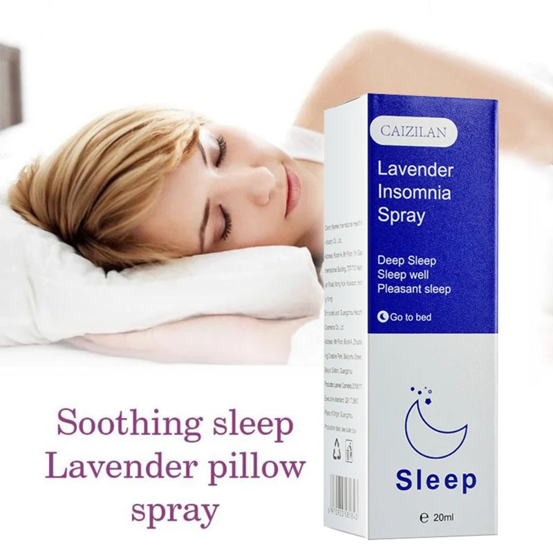 

Lavender Pillow Sleep Spray Insomnia Essential Oil Soothe Sleep Deep Sleep Enjoyable Sleep Insomnia Therapy Sleep Aids Spray