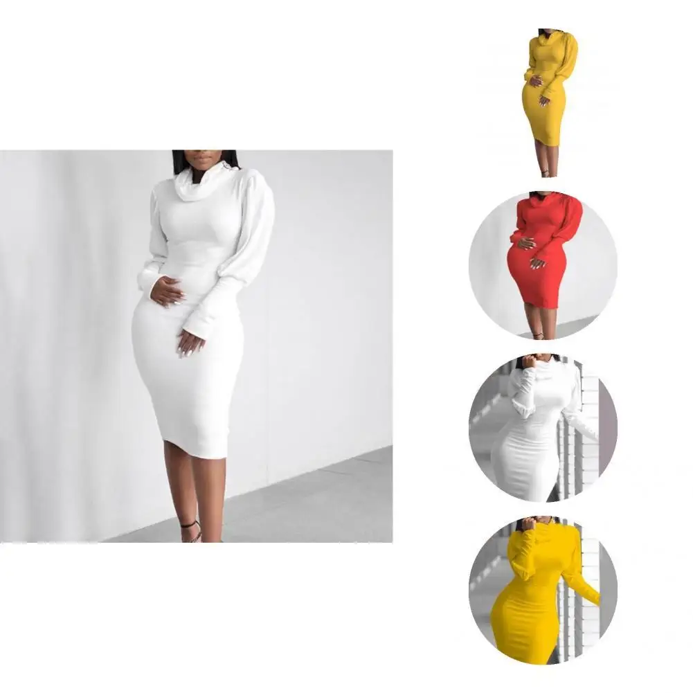 

Chic Dress Bodycon Cotton Blend Comfortable Touch Mini Dress Sheath Dress Tight Dress