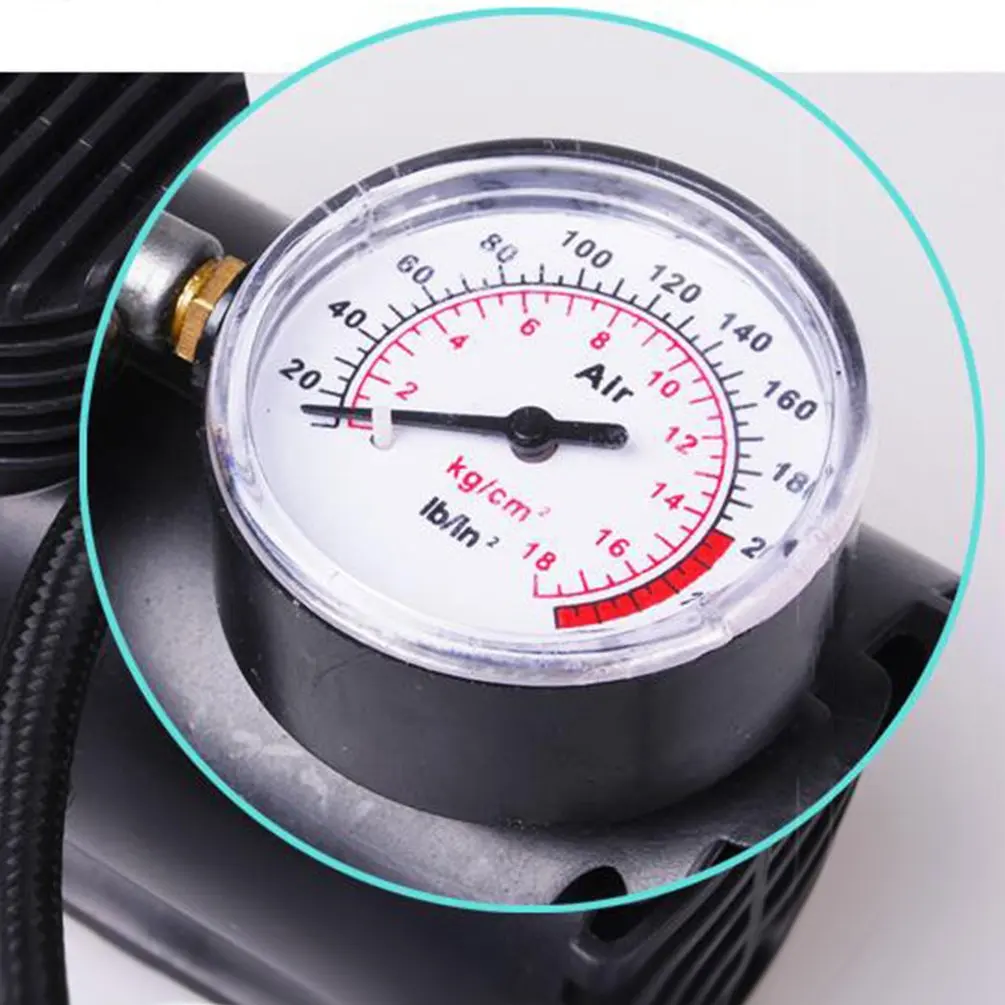 

Portable Car Accessories Automotive Durable Vehicle Mini Air Compressor 300 PSI Tire Inflator Pump 12V Car Parts