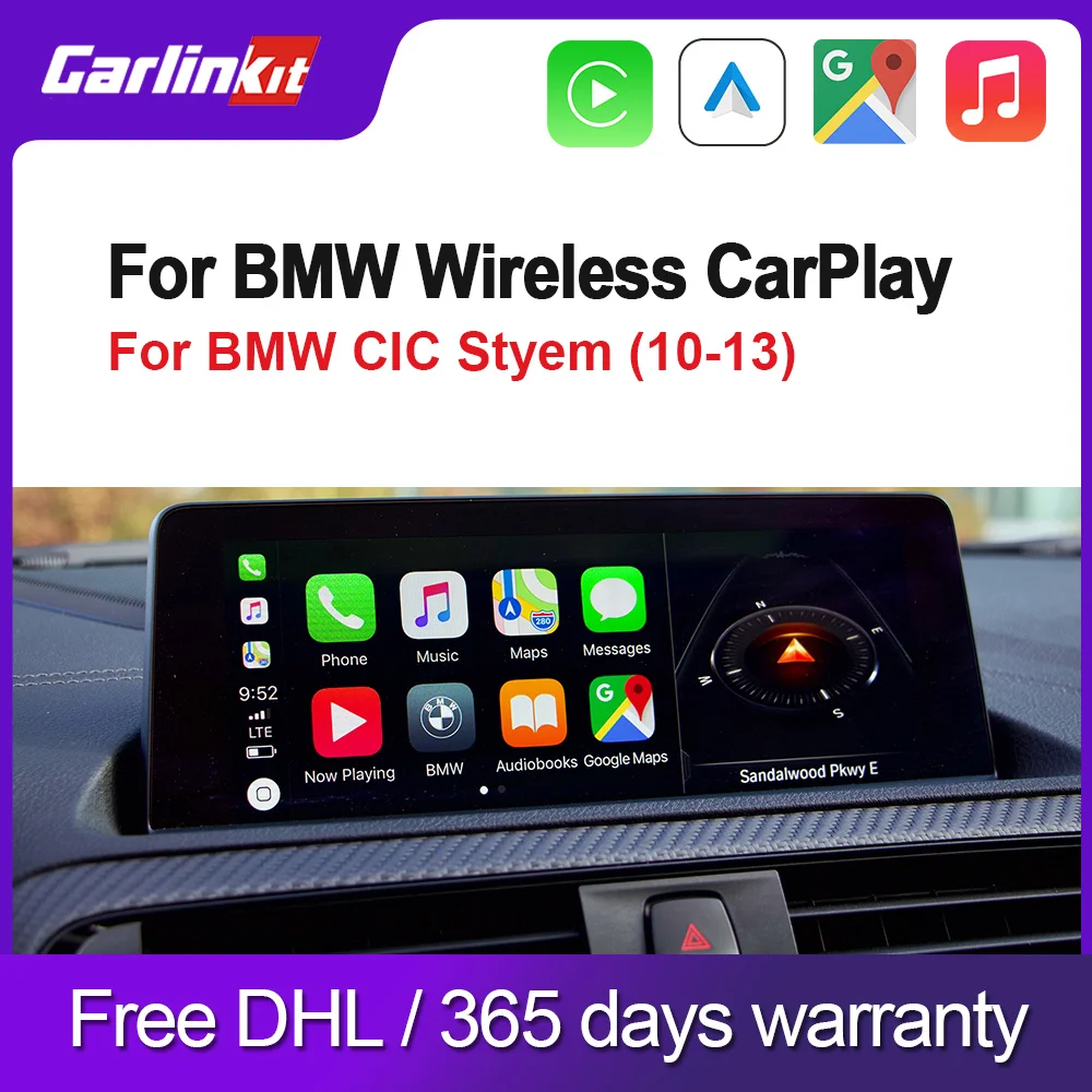 Декодер Carlinkit 2 0 CarPlay Android для BMW CIC система 2010-2013 Серия 1 F20 F21 F23 F22 F45 XI X2