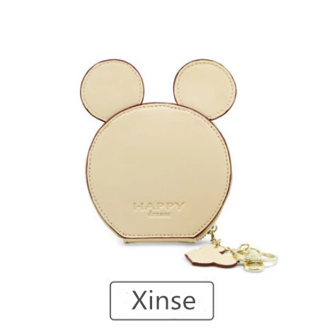 Xinse Новые модные дизайнерские кошельки, женские кошельки, маленькие милые Мультяшные открытка Каваий, брелок для ключей, сумки для денег для девочек - Цвет: Xinse