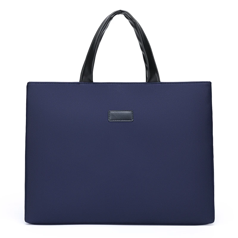 Waterproof Oxford Men's Bag Fashion Men Briefcase for 14 Inch Laptop Men's Hand Bag Business Portfolio for Document A4 Man's Bag