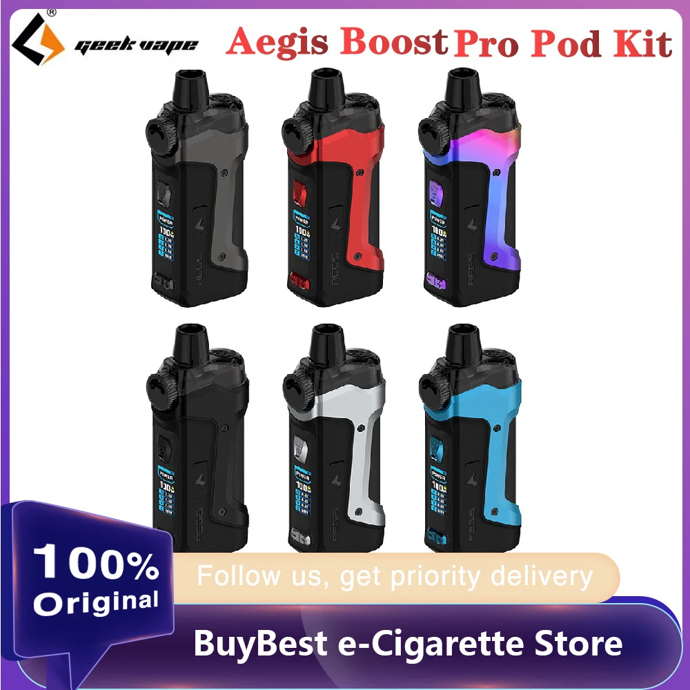 Оригинальный набор для вейпа Geekvape Aegis Boost Pro электронная сигарета мощностью 100 Вт