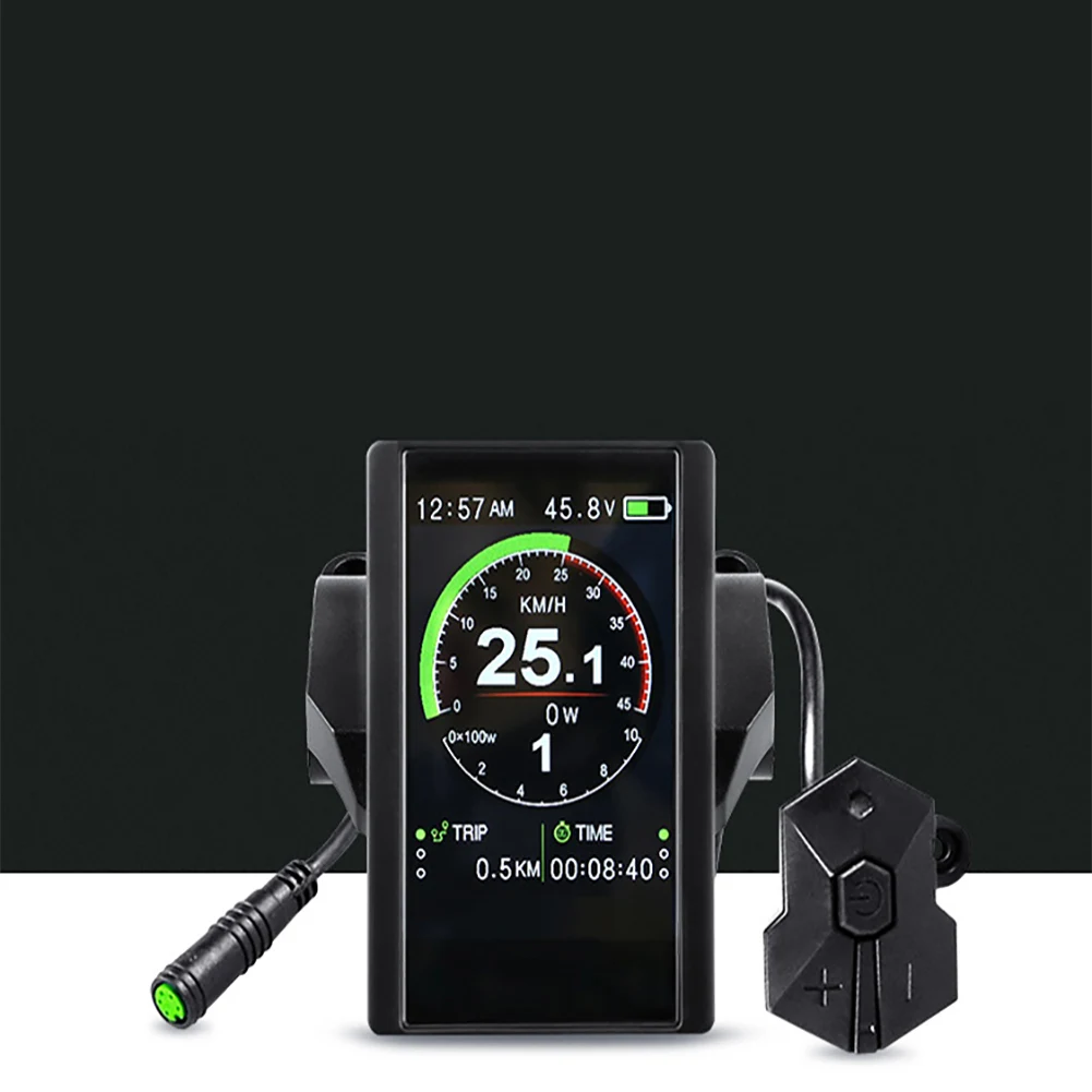 Помеха на цветном подсветочном дисплее, уведомление о воздействии, велосипед с электрическим приводом для активного отдыха на открытом воздухе, мотор среднего привода для велосипеда с функцией регулировки скорости на шестернях, простое использование.