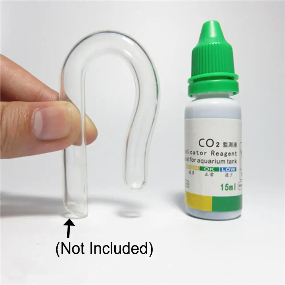 Аквариум CO2 индикатор садок для рыбы жидкости Тесты долгосрочной перспективе