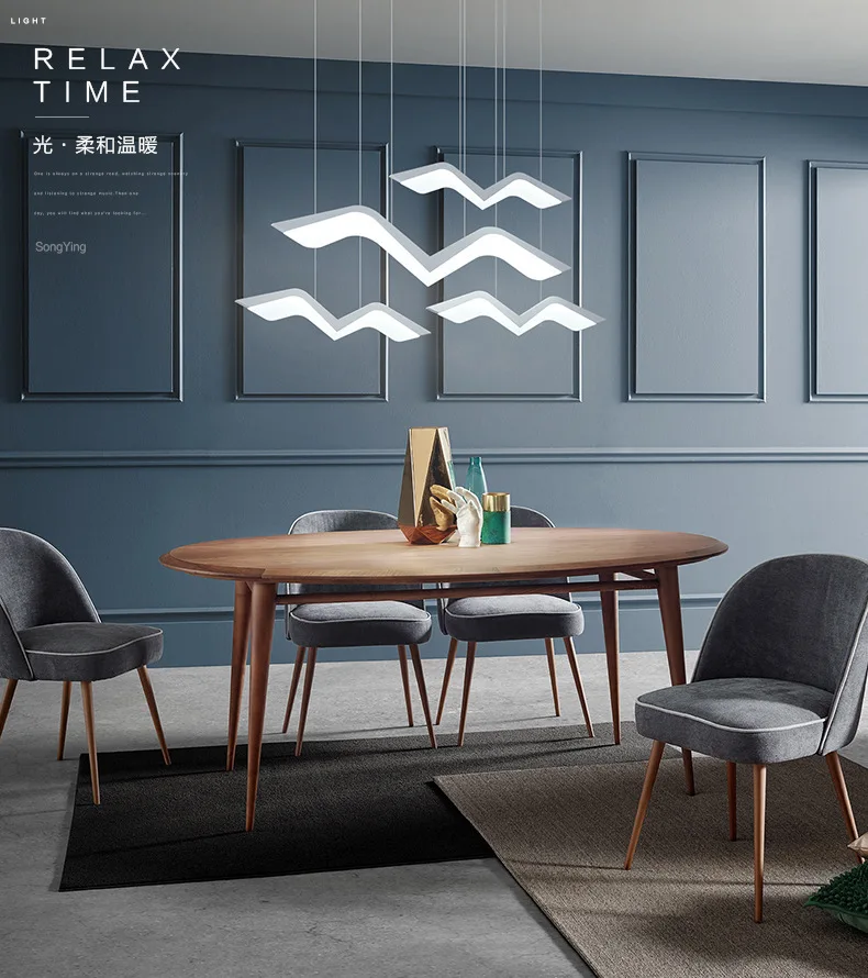 

nordic led iron led glass ball lustre pendente ring lamp modern led chandelier kitchen chandeliers bedroom livingroom