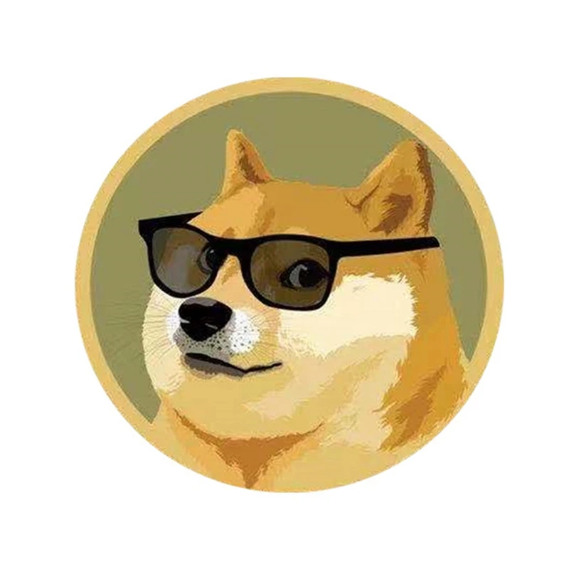 

1pc Gold Dogecoin Coin Commemorative Coins Cute Dog Pattern Dog Souvenir Coin