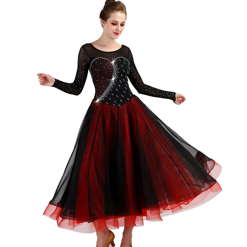 Платья для бальных танцев женские новые дизайнерские дешевые юбки фламенко