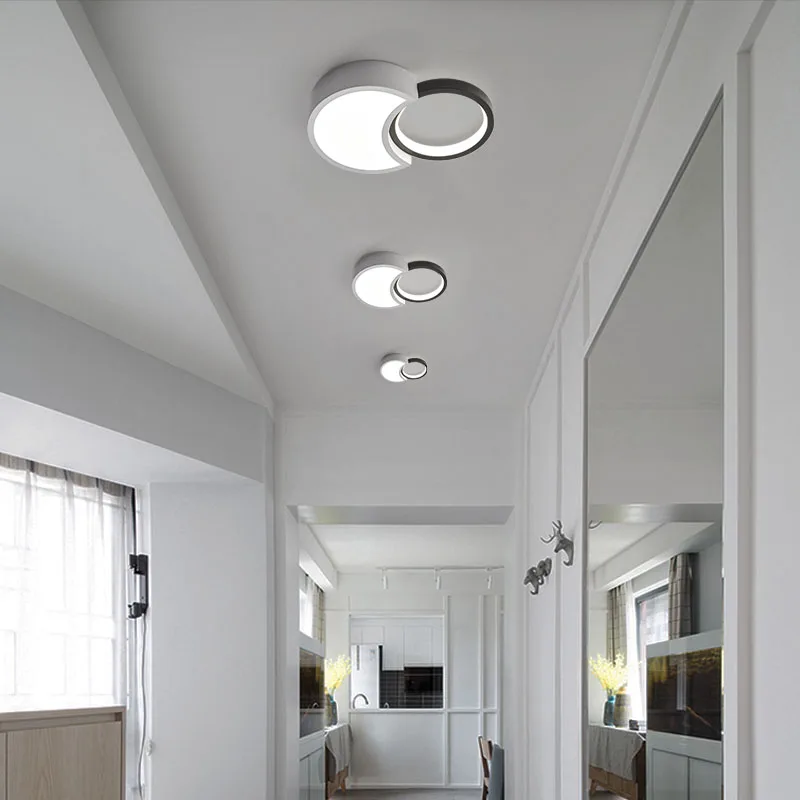 Северная Европа Светодиодная потолочная лампа светильник для коридора