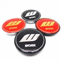 4pcs 60mm 51mm w work wheel center cap for work t1sf2sd3sw4sv5s rims cover 56mm emblem badge sticker accessories
