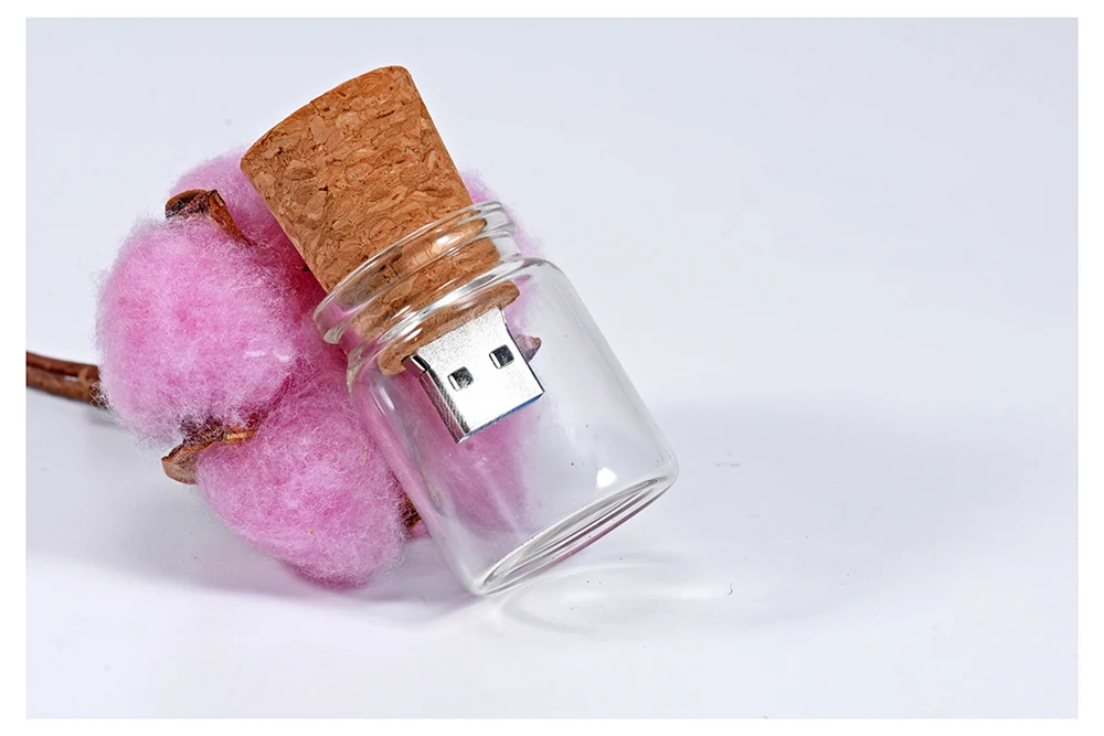 JASTER USB 3,0, Новое поступление, портативная бутылка, карта памяти, стеклянная бутылка, usb флеш-накопители, деревянная пробковая флешка, 4 ГБ, 8 ГБ, 16 ГБ