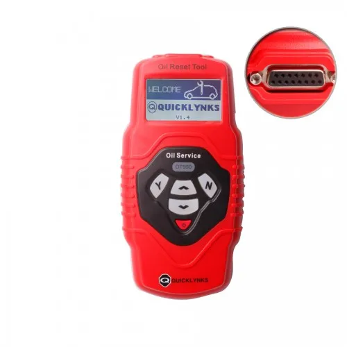 Quicklynks Oil Service and Airbag reset Tool OT900 (Multilingual Updatable) |