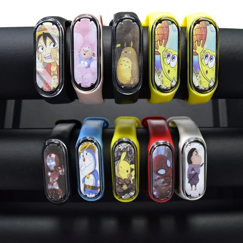 Детские спортивные часы Disney для мальчиков Мультяшные электронные с сенсорным