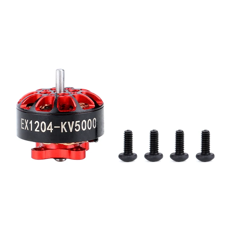 

4Pcs HappyModel EX1204 KV5000/6500 Brushless Motor for 3-inch Advanced Micro high speed FPV Drone support 2-4s Lipo Battery