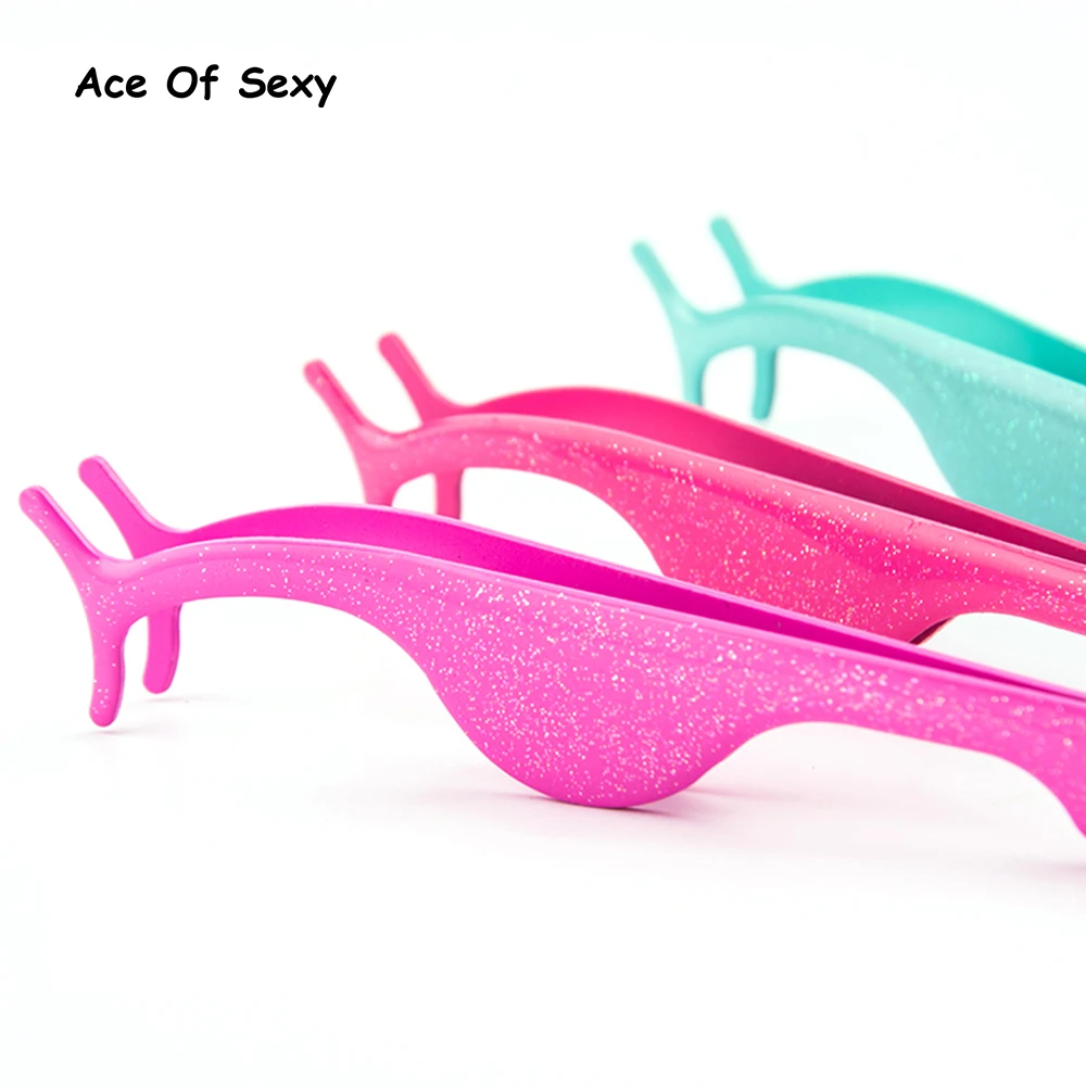 1 шт. пинцеты для накладных ресниц Поддельные ресницы Аппликатор Щипцы завивки и