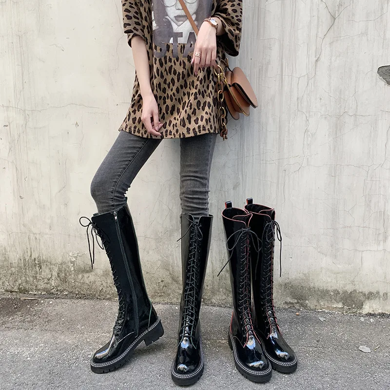 

New Plus Size Brand Design Girl Fashion Platform Thigh High Boots Women 2020 Ladies Over Knee Boots Shoes Woman