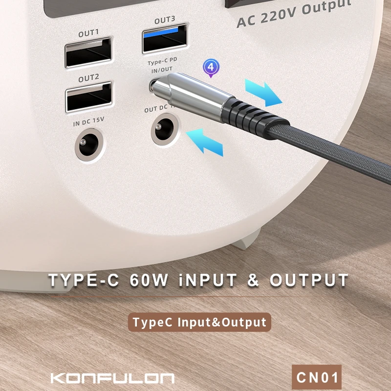 Multifunctional Portable Power Station AC 220V Output Bank Energy With 150W DC QC3.0 Laptop Charger | Мобильные телефоны и
