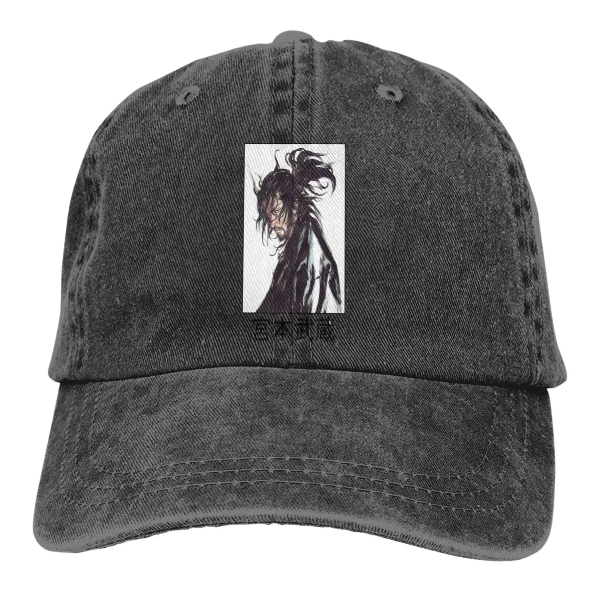 

Summer Cap Sun Visor Fierce Hip Hop Caps Miyamoto Musashi Japanese Swordsman Cowboy Hat Peaked Hats