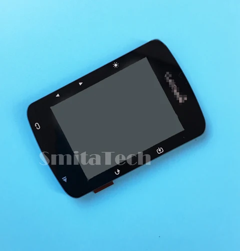 LCD with glass 2,3 ''дюймовый для Garmin Edge 520 ЖК-дисплей со стеклянным экраном Полная панель счетчик скорости велосипеда gps ремонт Двусторонняя лента - Цвет: LCD with glass