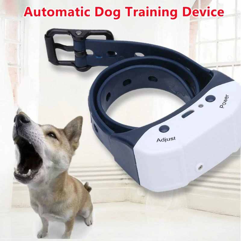

Rechargeable Training Collars Waterproof Dog Stop Barking Control Bark Collar Anti Bark Train Dog Supplies with USB Cable