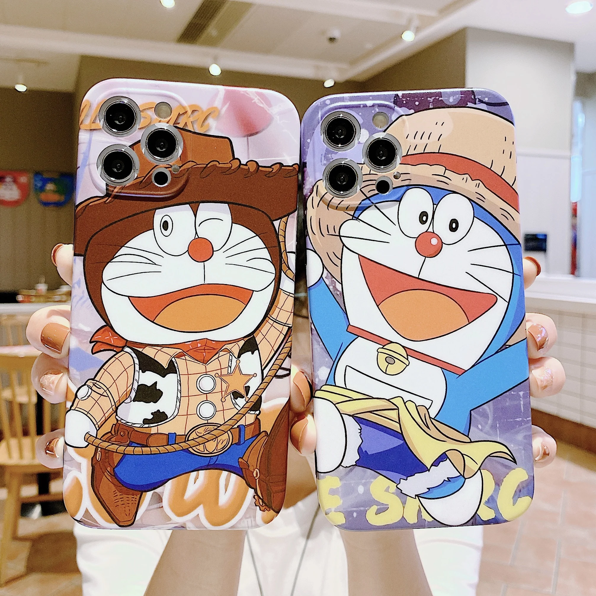 

Doraemon cartoon creative mobile phone cover for iPhone12mini/12promax/11pro/7/8/se2/xr/xs/xsmax/8plus/7p girl mobile phone case