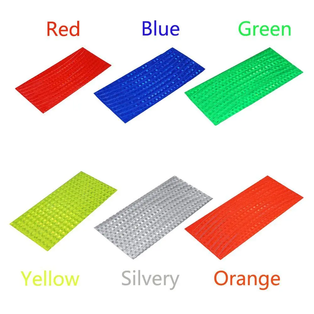 Светоотражающая наклейка на велосипед s полоска флуоресцентная лента для горных