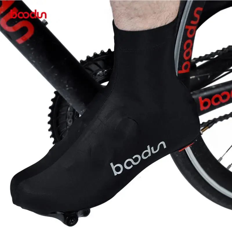 

AUBTEC Winter Waterproof Cycling Shoe Cover Reflective Thermal Elastic Rainproof Bike Shoe Cover Cycling Overshoes Boot Covers